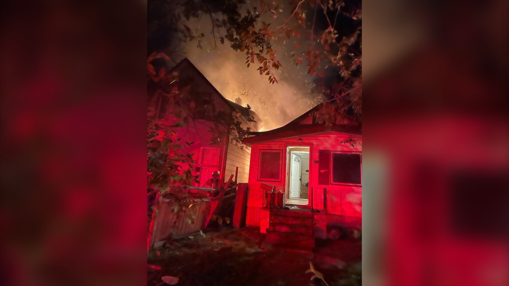 House fire spreads to second home Monday night [Video]