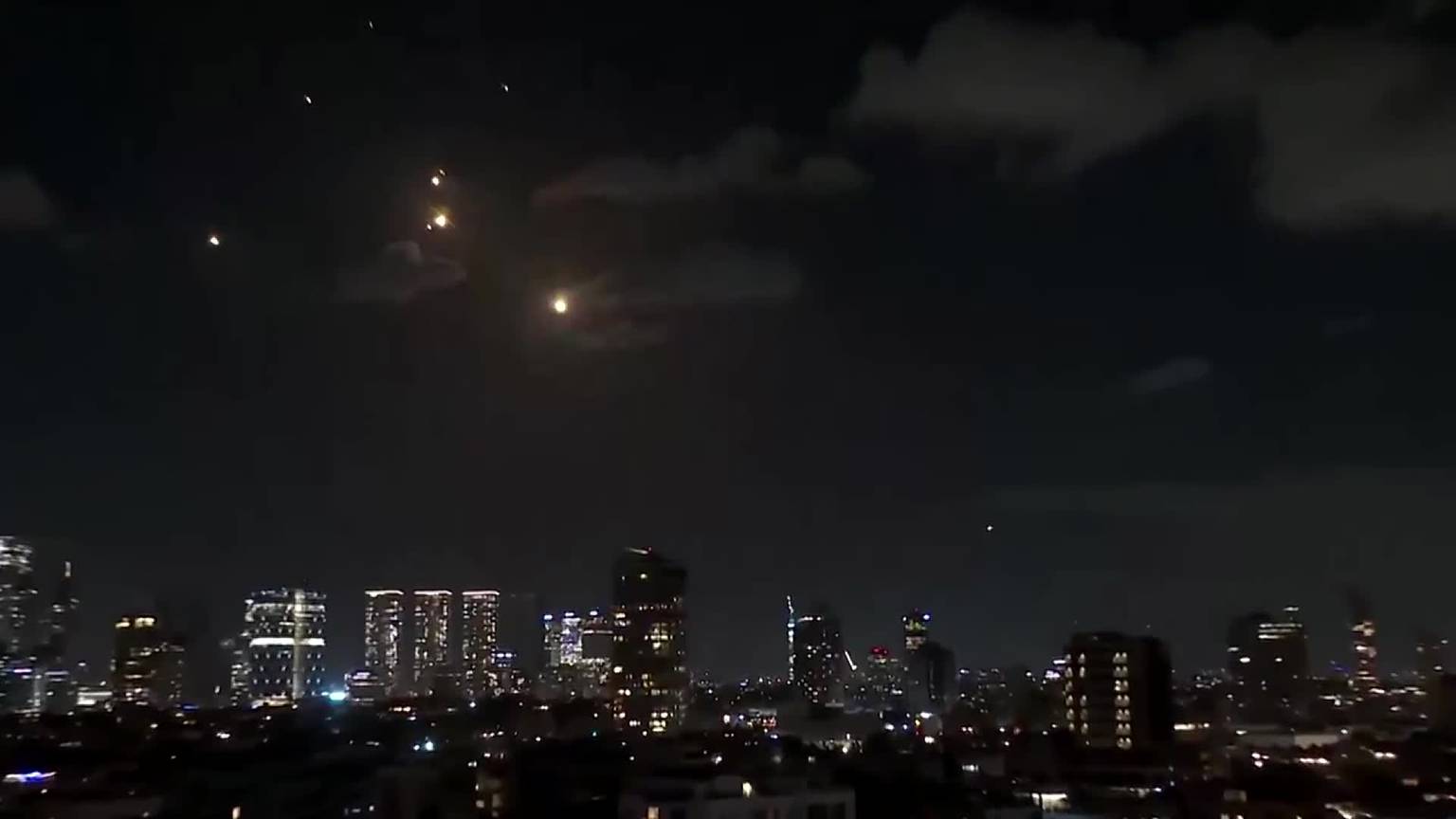 Video: Israeli air defenses in action as Iran launches missiles [Video]