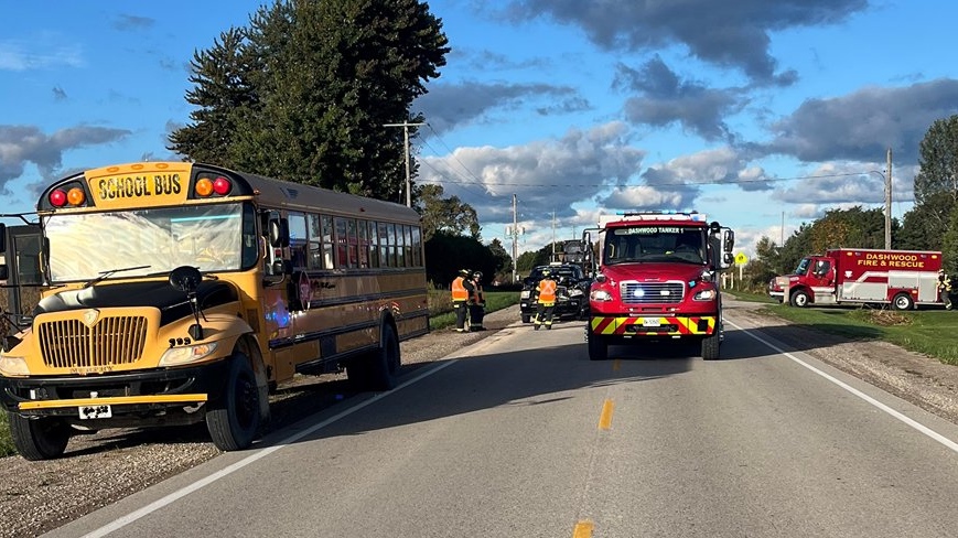 OPP reminding drivers to watch for school buses [Video]