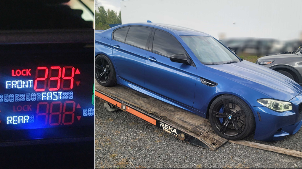 Ottawa driver facing charges after being spotted travelling 234 km/h on Hwy. 174 in Ottawa’s east end [Video]