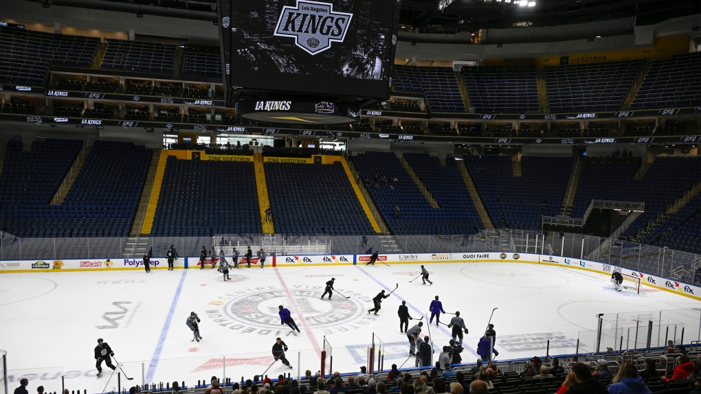 Los Angeles Kings begin taxpayer-subsidized NHL pre-season road trip in Quebec City [Video]