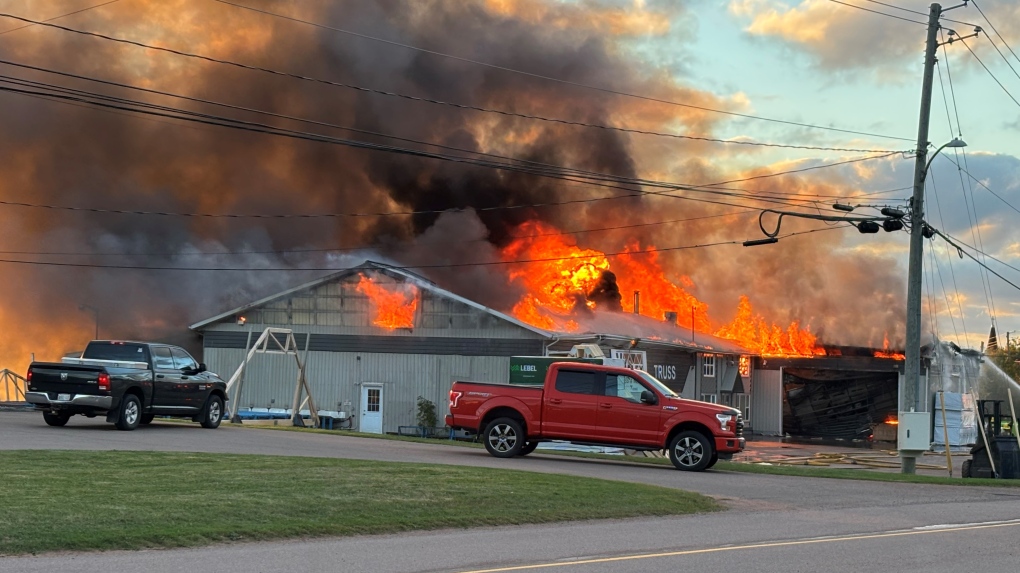 Fire destroys business in Kensington, P.E.I. [Video]