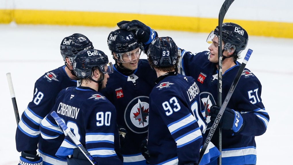 NHL: Winnipeg Jets beat Calgary Flames [Video]