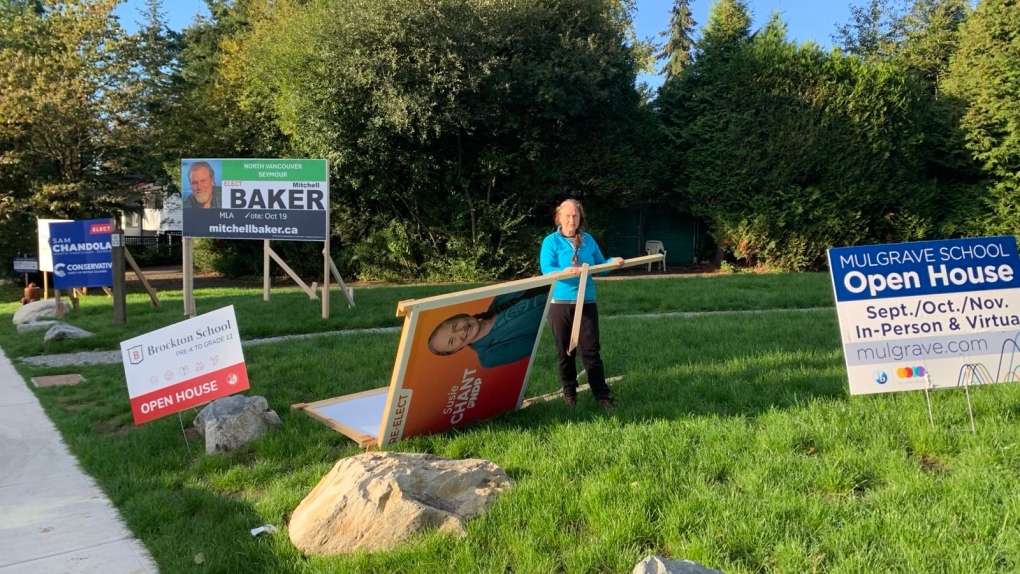 B.C. election candidates: Stop trashing our signs [Video]