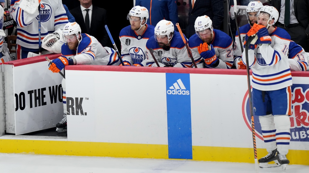 Scenes from Oilers playoff locker room revealed in docuseries [Video]