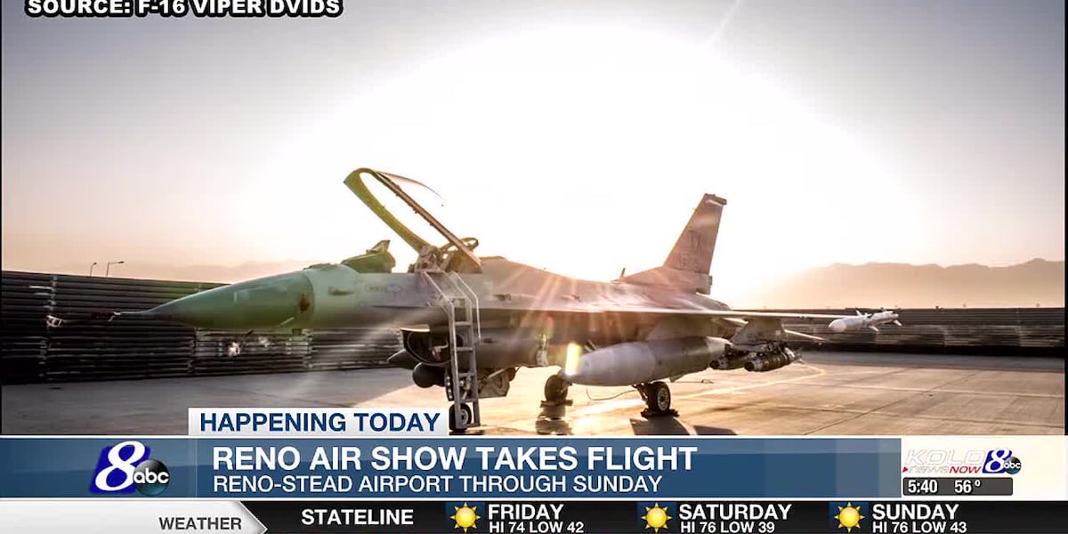 Celebrating 60 years of aviation with the Reno Air show [Video]