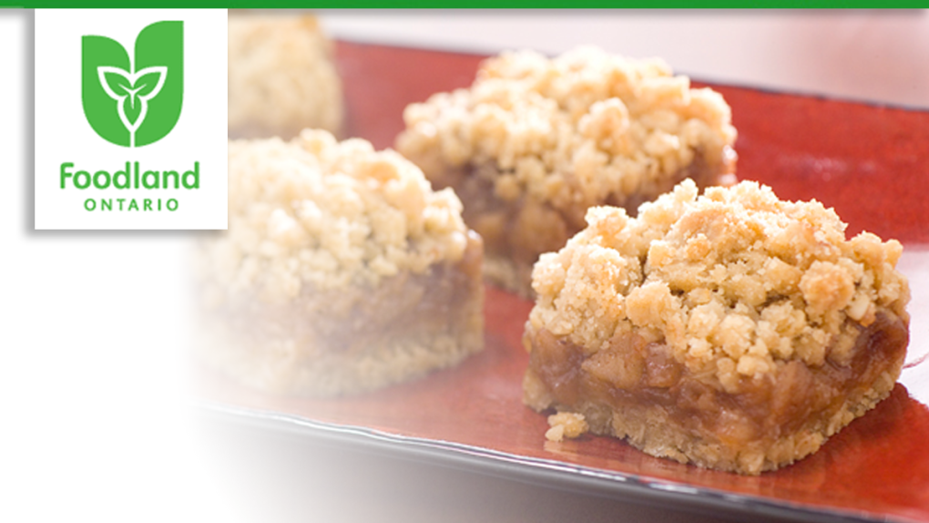 Spiced Apple ‘n’ Oat Squares [Video]