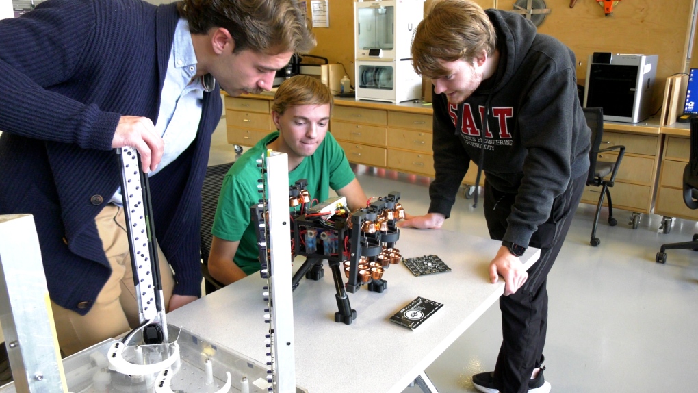 SAIT students designing drone to collect space junk [Video]