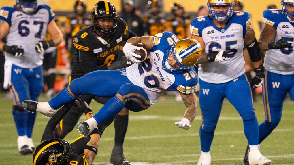 Oliveira leads Winnipeg Blue Bombers to 31-10 road win over Ticats [Video]