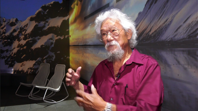 David Suzuki speaking at South Bruce nuclear waste meeting [Video]