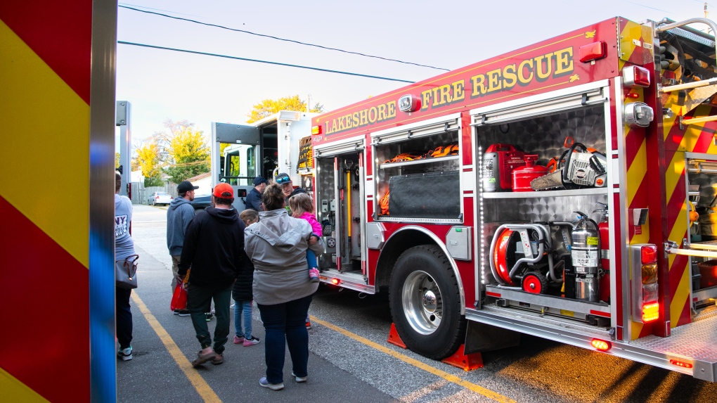 Lakeshore offers demonstrations for fire prevention week [Video]