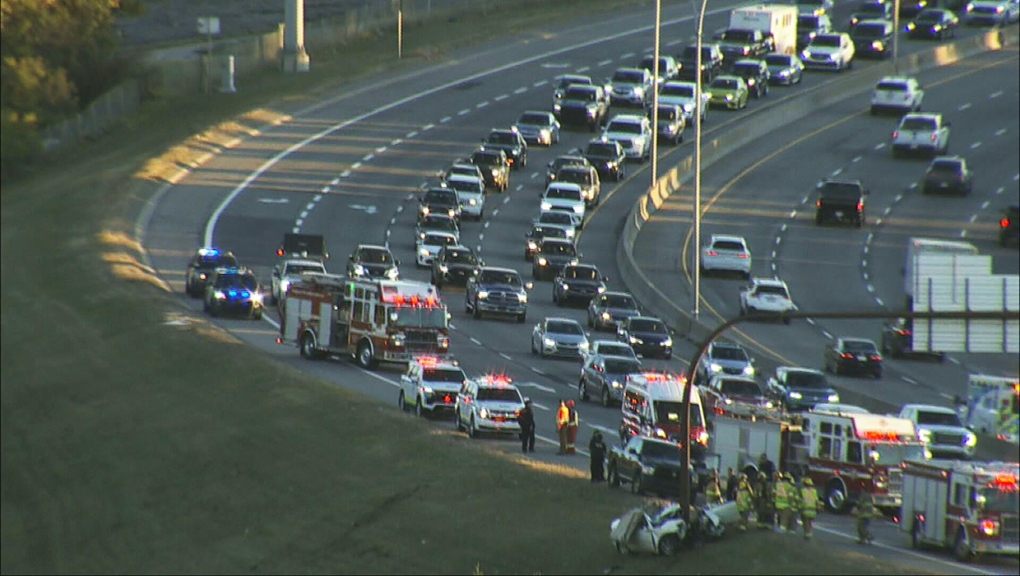 Man in life-threatening condition after Deerfoot crash [Video]