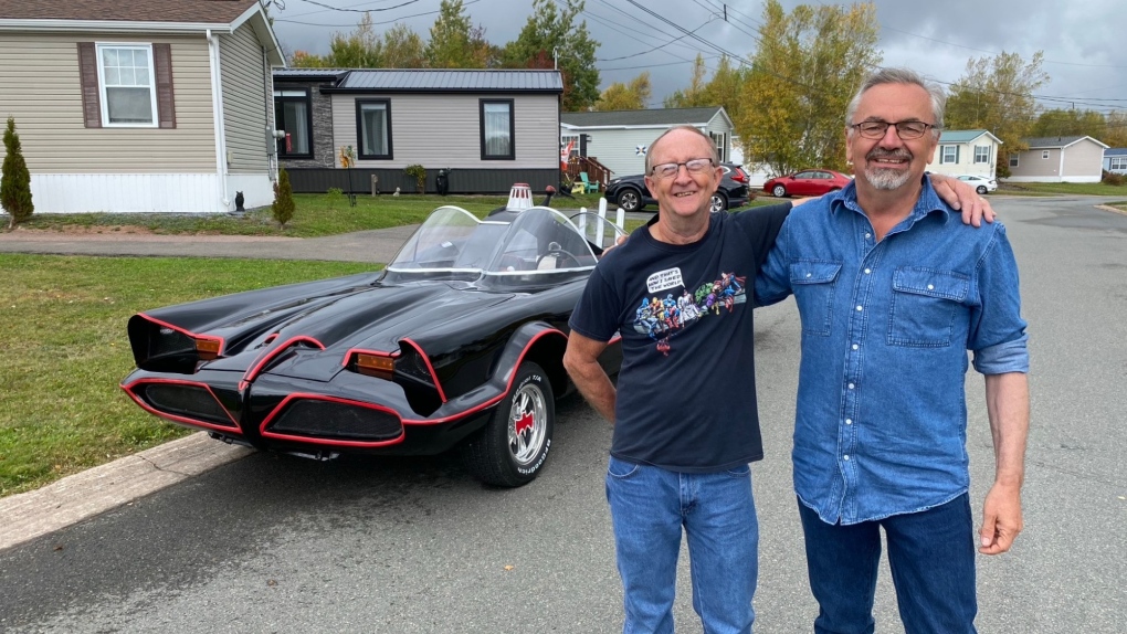 N.B. man brings Batmobile to superhero fanatic [Video]