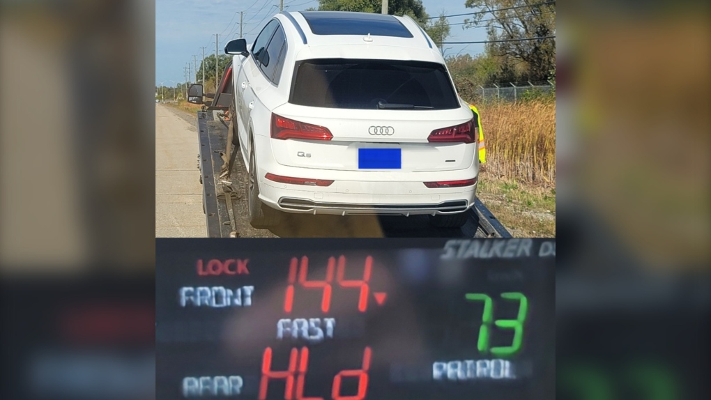 Ottawa stunt driving: Ottawa G2 driver stopped going 144 km/h on city street [Video]