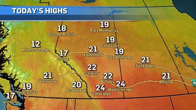 Calgary weather: Warm and windy start to the week with highs in the low 20s [Video]