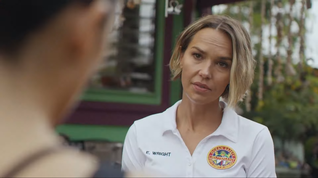 Arielle Kebbel on Rescue: HI-Surf [Video]