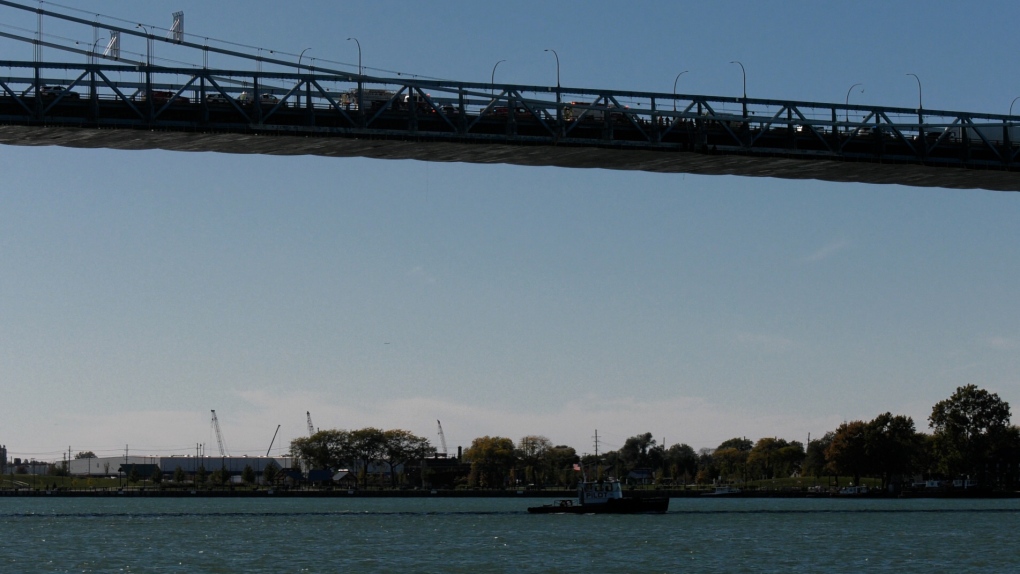 Incident on Ambassador Bridge impacting traffic [Video]