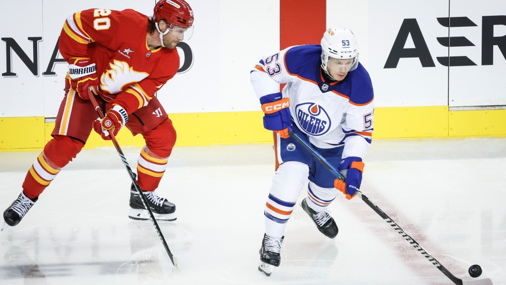 Oilers give forward Jeff Skinner a look in bottom 6 [Video]