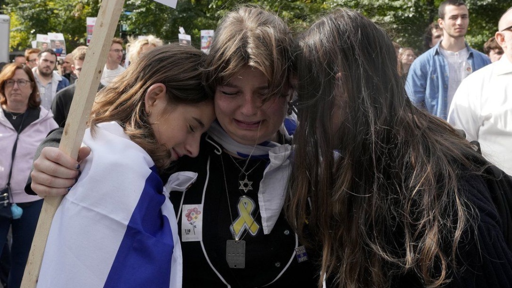 Oct. 7 anniversary in Canada: Leaders, protestors speak out [Video]