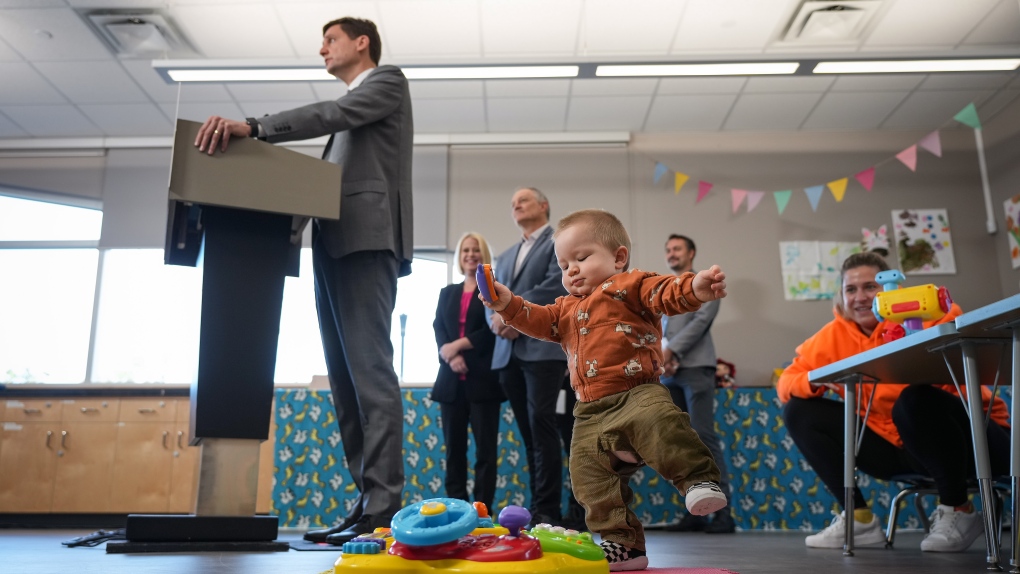 BC NDP promote child-care plan [Video]