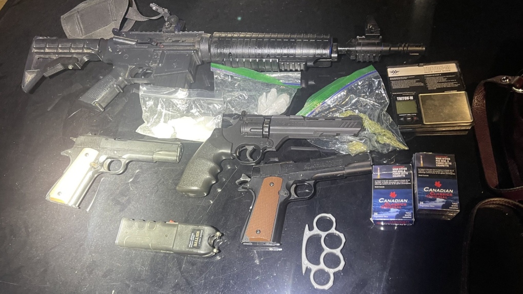 Police seize weapons in Strathcona County traffic stop [Video]