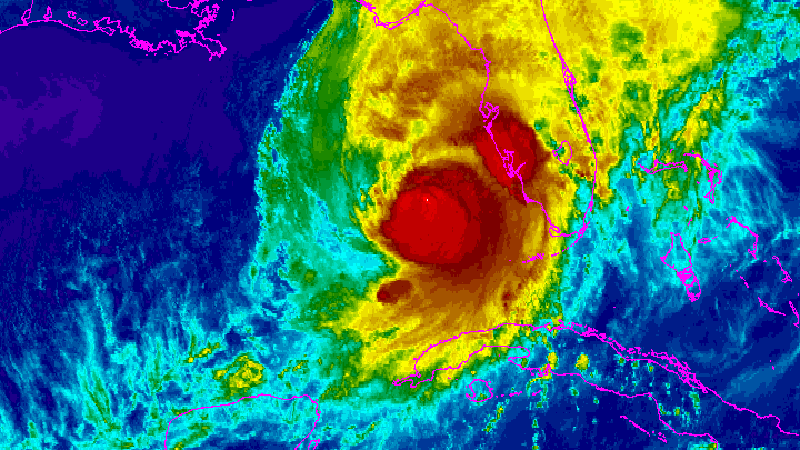 Listen on iHeart: How a storm-chaser sets up in a hurricane zone [Video]