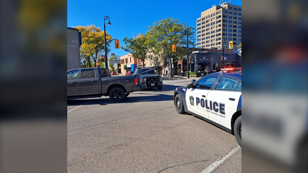 Pedestrian struck in Sarnia collision [Video]