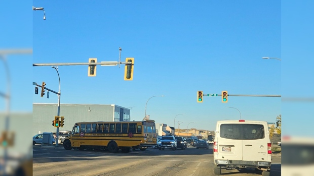 School bus involved in accident in Fort St. John [Video]