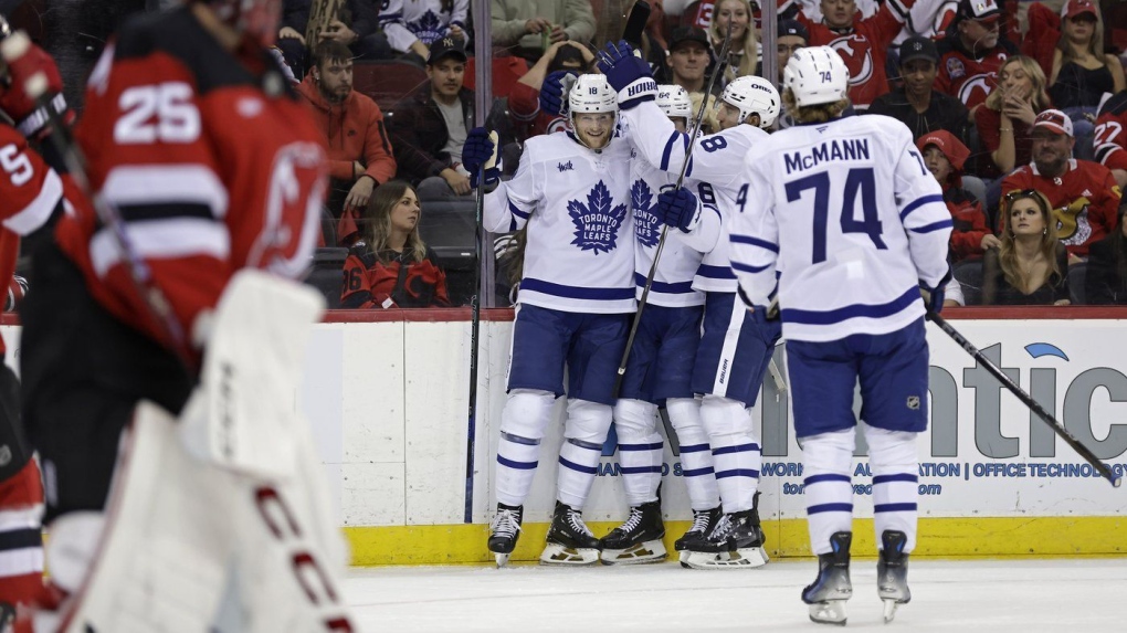 Maple Leafs beat Devils 4-2 [Video]