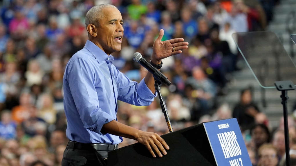 Barack Obama urges Black men to show up for Harris [Video]