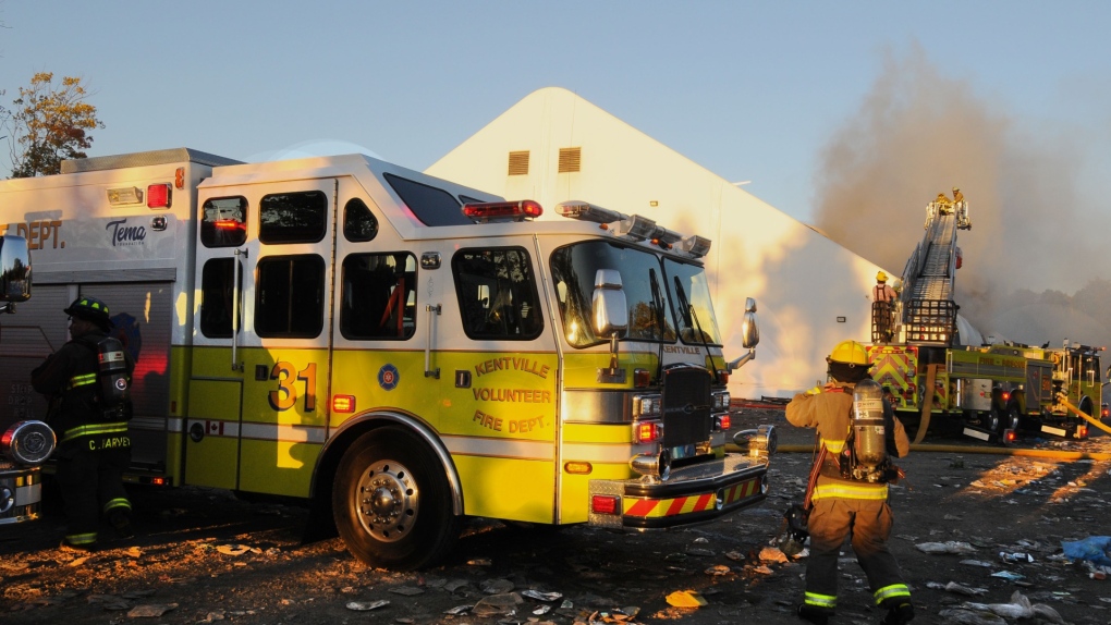 N.S. news: Fire at recycling building [Video]