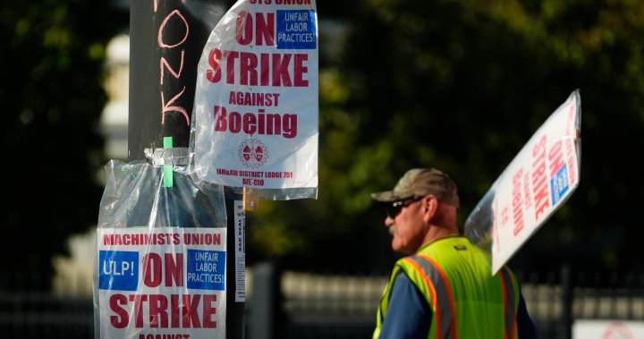 Boeing to slash 17K jobs, delay delivery as strike continues – National [Video]