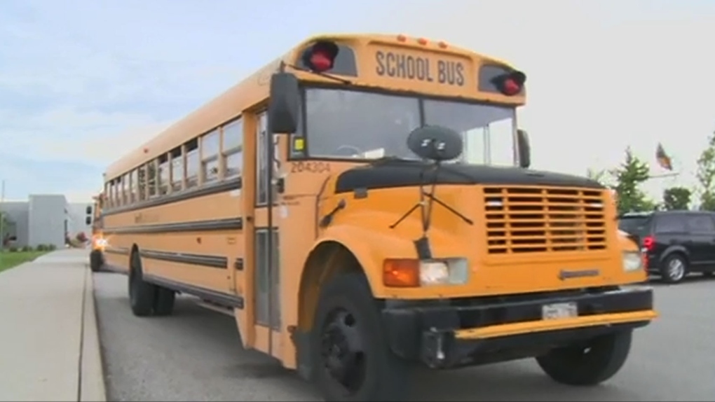 Driver charged for now stopping for school bus [Video]