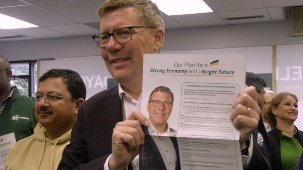 Saskatchewan election: Sask. Party unveils platform [Video]