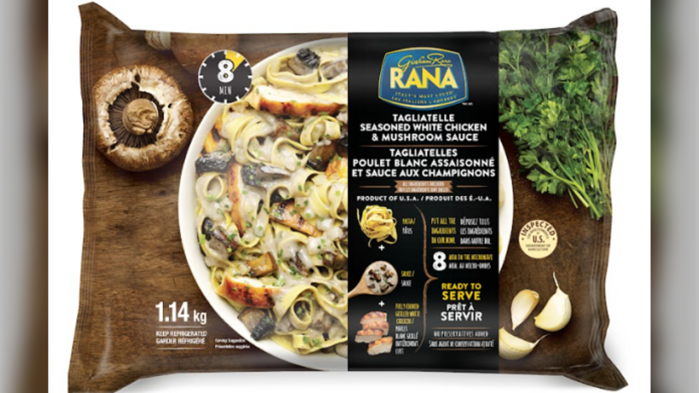 Rana brand Tagliatelle Seasoned White Chicken and Mushroom sauce recalled due to Listeria contamination [Video]