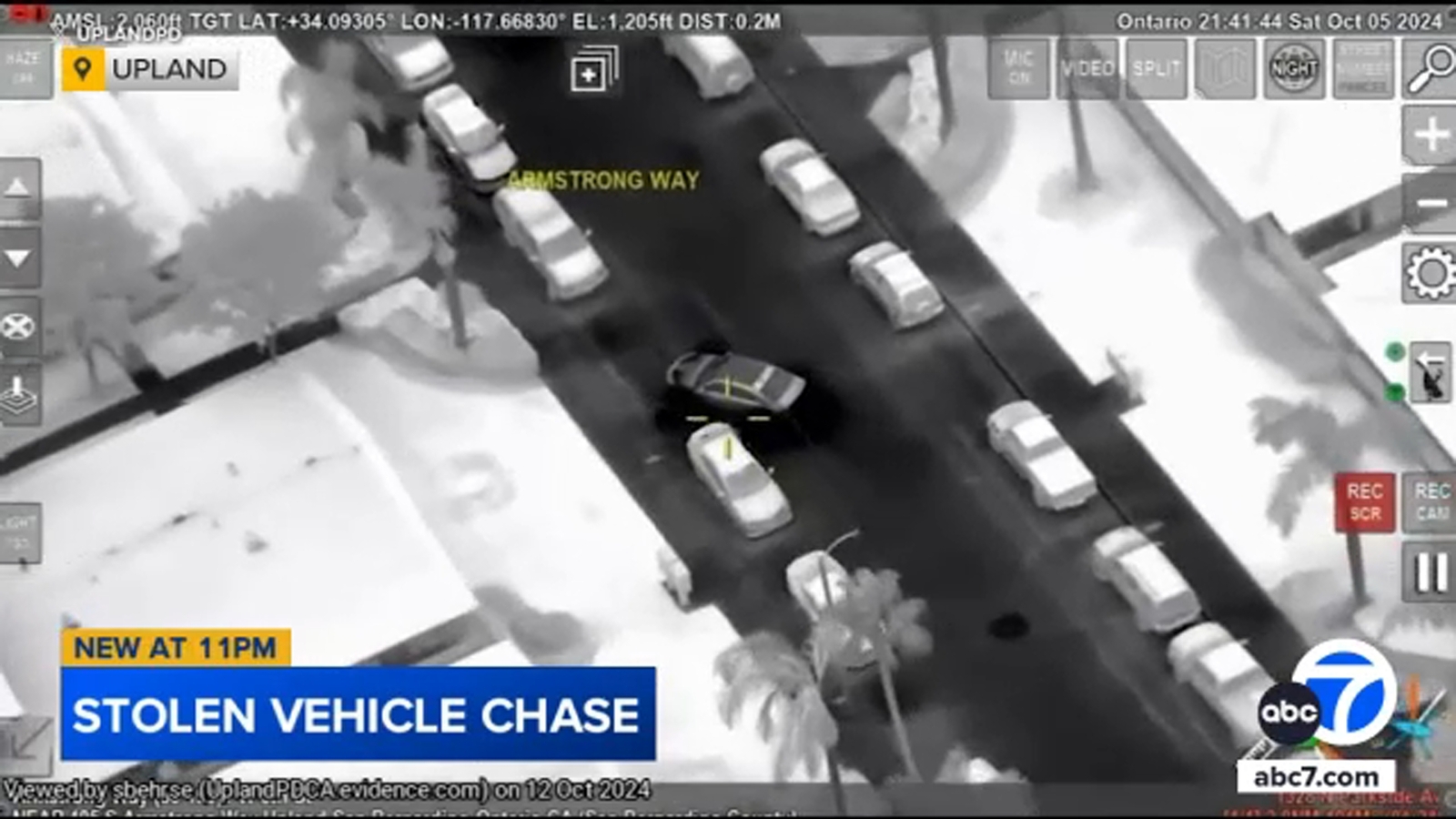 Suspect sideswipes Montclair police cars, parked vehicles during wild chase in I.E. [Video]