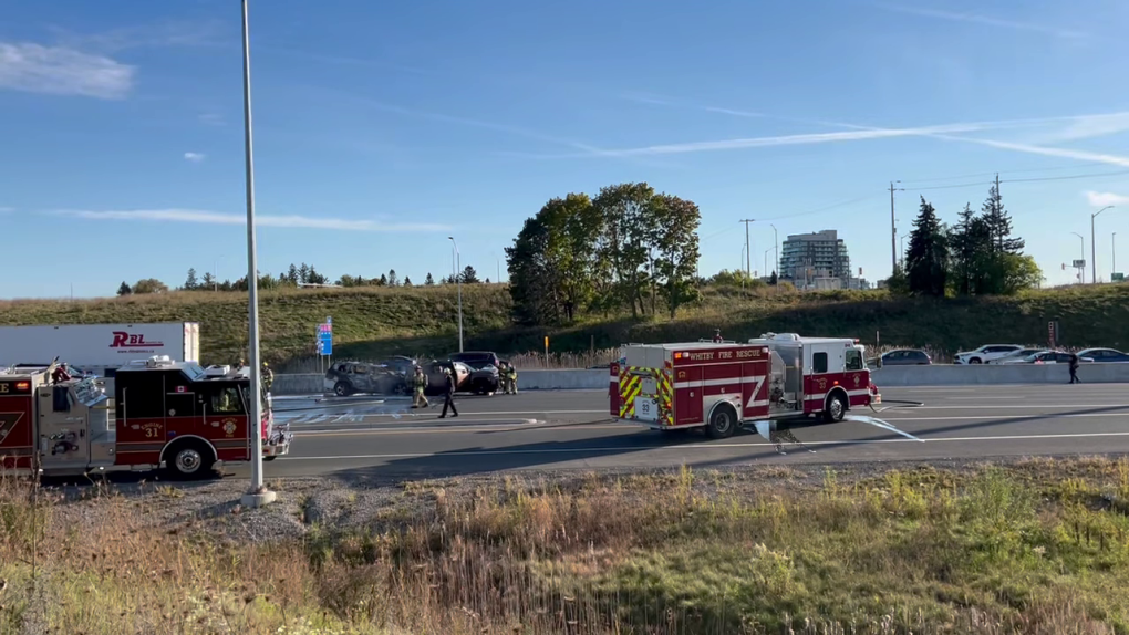 Collision closed Highway 401 in Whitby for several hours [Video]