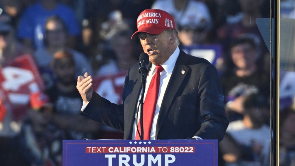 Trump suggests protestor may get ‘hell knocked out of her’ by parents [Video]