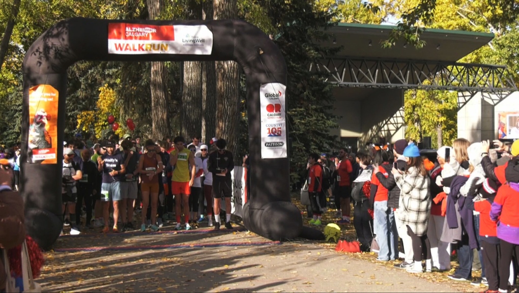 Run and walk for Alzheimers draws over 1K participants in Calgary [Video]