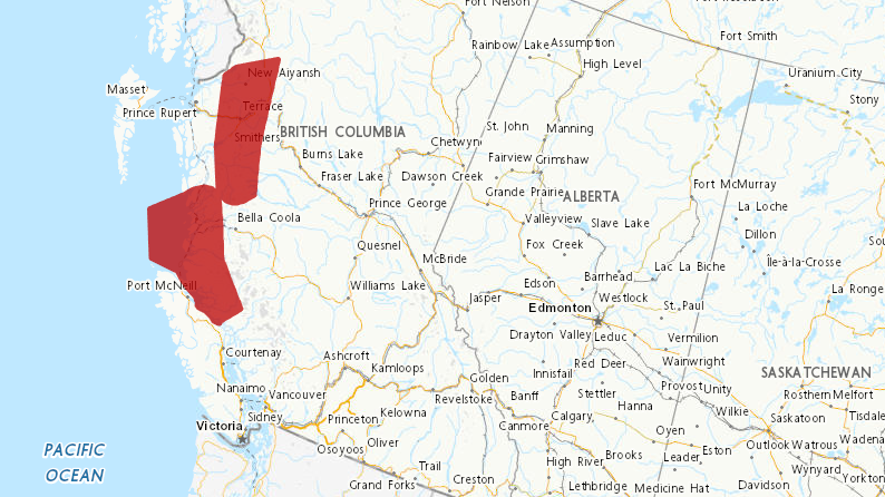 Rainfall warnings, flood watch issued in northwestern B.C. [Video]