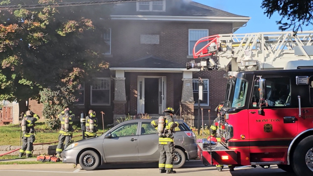 Firefighter injured in Moncton group home fire [Video]