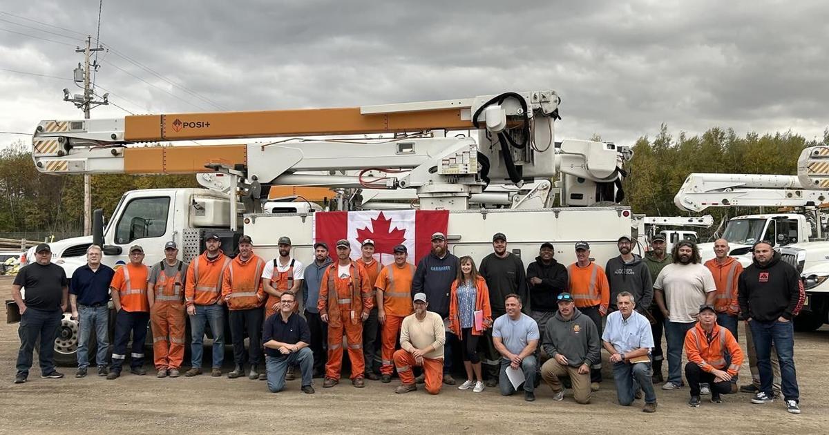 Nova Scotia Power crew on the ground assisting with power restoration in Tampa [Video]