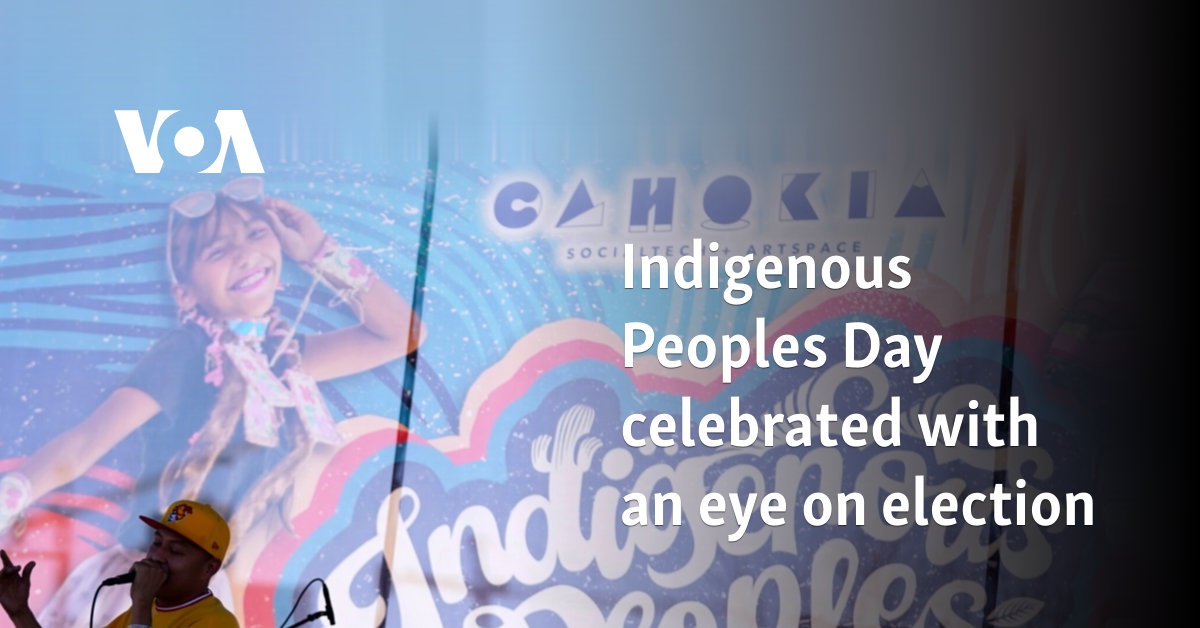 Indigenous Peoples Day celebrated with an eye on election [Video]