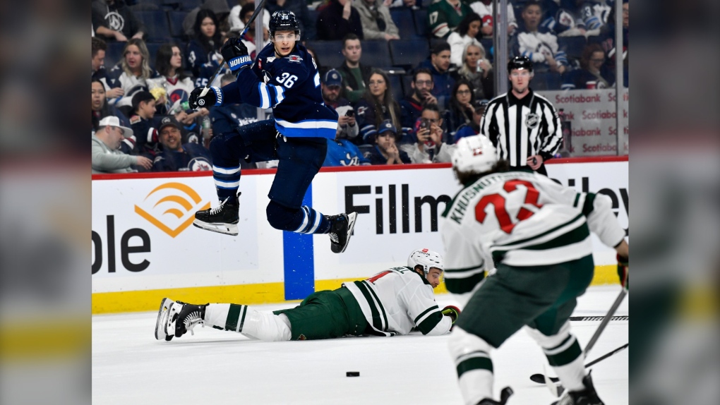 Jets outlast Wild 2-1 in OT for third straight win [Video]