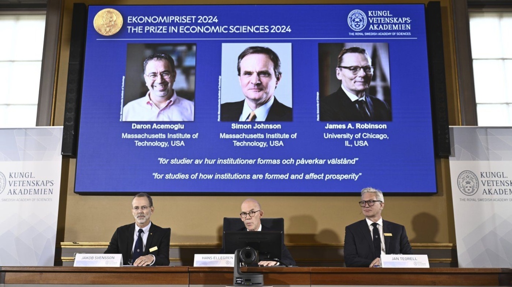 2024 Nobel economics prize announced [Video]