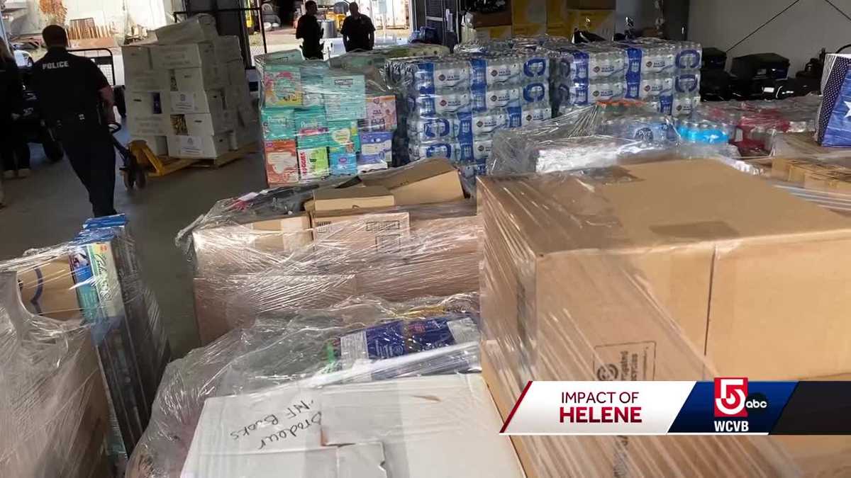 NC native Abington deputy police chief heads south with hurricane relief supplies [Video]