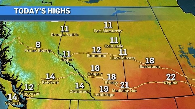 Calgary weather: Warm Wednesday ahead of a cooldown to end the work week [Video]