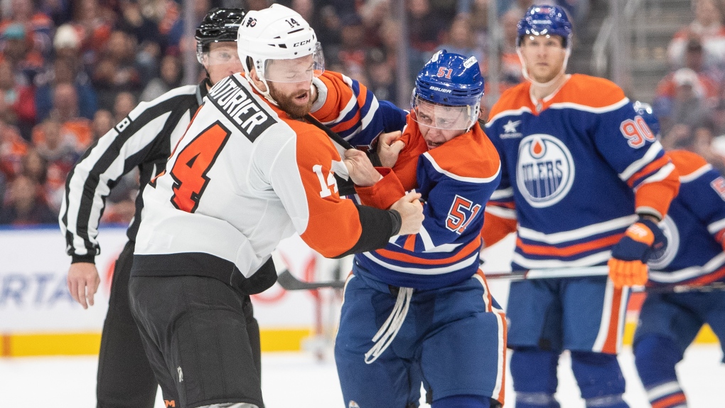 Oilers win: Grit helps produce victory over Flyers [Video]