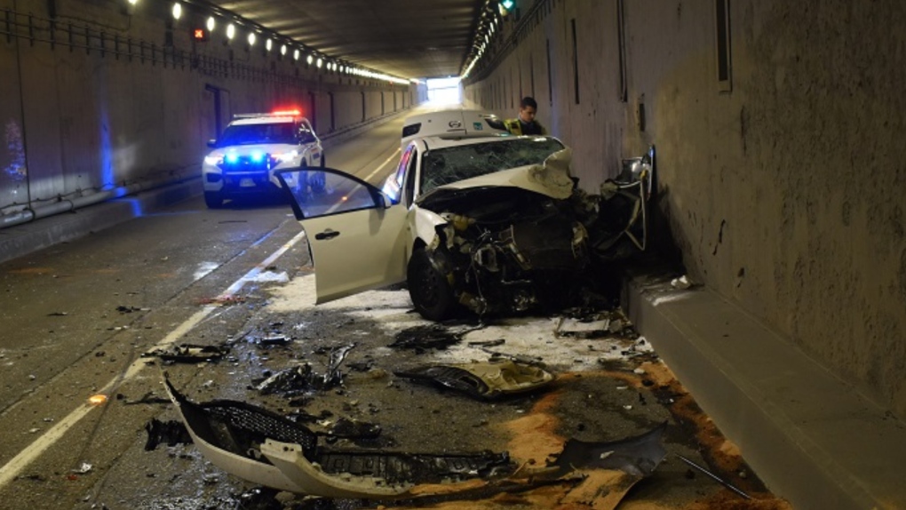 Witnesses sought after ‘major collision’ in Massey Tunnel [Video]