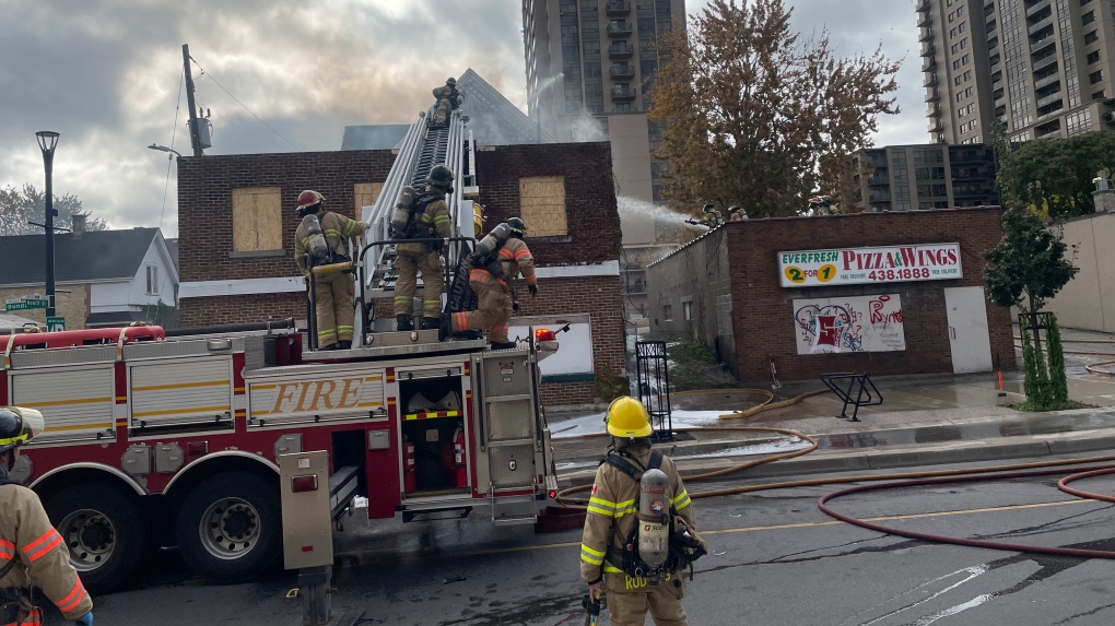 London fire responds to vacant building [Video]